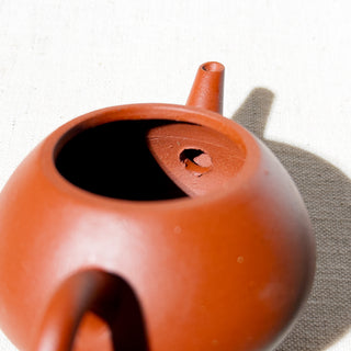 Factory-Era Yixing Teapot #23 Late 80's Hong Ni 100ml