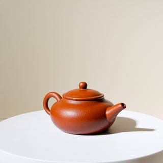 Antique Yixing Teapot #23 Nurtured Hong Ni 90ml [Reserved]