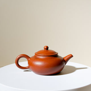 Antique Yixing Teapot #23 Nurtured Hong Ni 90ml [Reserved]