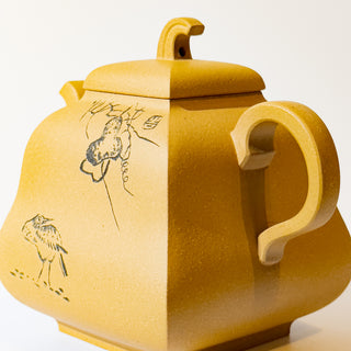 Yixing Teapot #12 Duan Ni 250ml 張永欣 國家工藝美術師本人持壺照片及證書