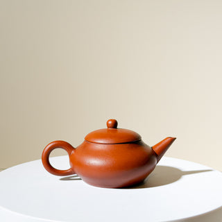 Antique Yixing Teapot #20 Nurtured Hong Ni 90ml