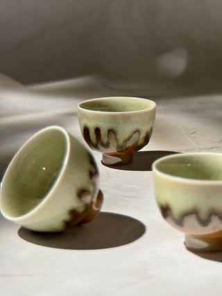 Porcelain Artisan Tea Cup - YUMM-CHA