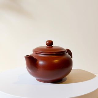 Antique Yixing Teapot #6 90’s Zhu Ni Exported to Taiwan 175ml