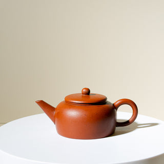 Antique Yixing Teapot #22 Nurtured Hong Ni 90ml [Reserved]