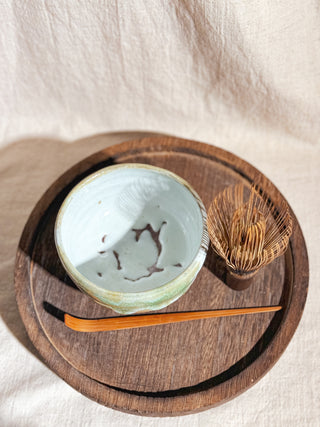 Hagiyaki Sansai Matcha Chawan #3 三彩 抹茶茶碗 | Seigan Yamane