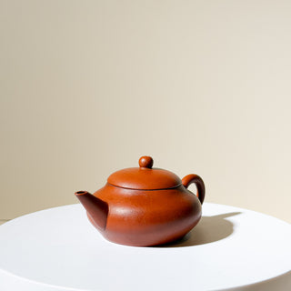 Antique Yixing Teapot #20 Nurtured Hong Ni 90ml