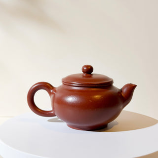 Antique Yixing Teapot #6 90’s Zhu Ni Exported to Taiwan 175ml