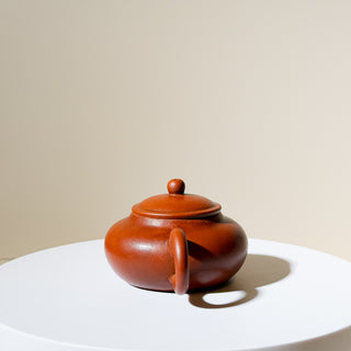 Antique Yixing Teapot #23 Nurtured Hong Ni 90ml [Reserved]