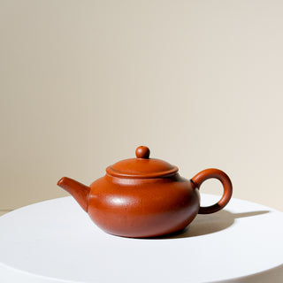 Antique Yixing Teapot #23 Nurtured Hong Ni 90ml [Reserved]