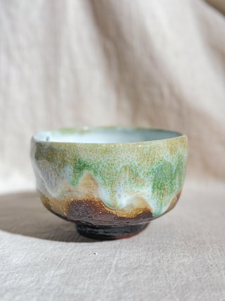 Hagiyaki Sansai Matcha Chawan #3 三彩 抹茶茶碗 | Seigan Yamane